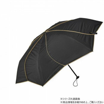 KIZAWA 超軽量カーボン日傘 花びら ブラック×ベージュ MEX55HB-063PI-black-beige