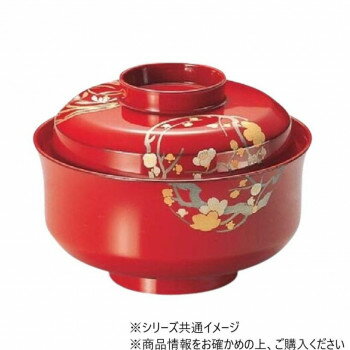 4.5寸天竜寺椀　朱花丸　32603235