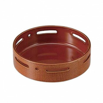 5寸布目丸すかし盛器　春慶　51272250