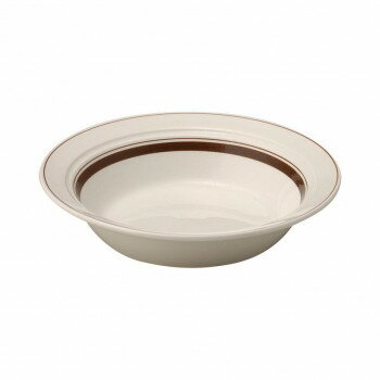 光洋陶器 カントリーサイド ダークブラウン 19cmスープボウル 13426023(3)