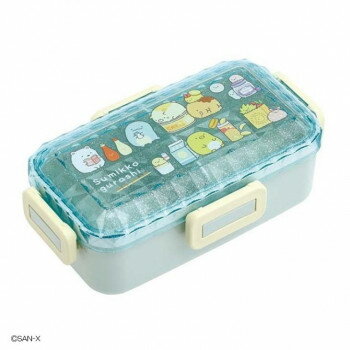 サンエックス San-x すみっコぐらし 4点ロックふわっとランチボックス(ダイヤカット・たべもの) KA27401