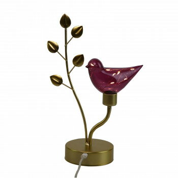 LEDストリングライト バード ピンク IN011594