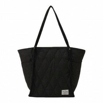優美社　4486-00　Porta Fortuna （ポルタ フォルチューナ） キルトトートバッグ ブラック