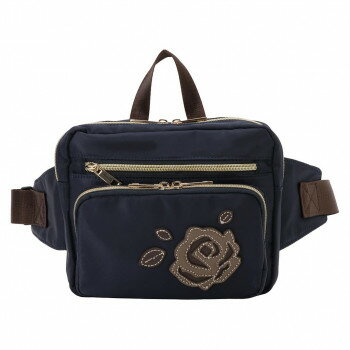 優美社　4890-000 ソフィアバレンティノ（SOFIA VALENTINO） ウエストバッグ ネイビー