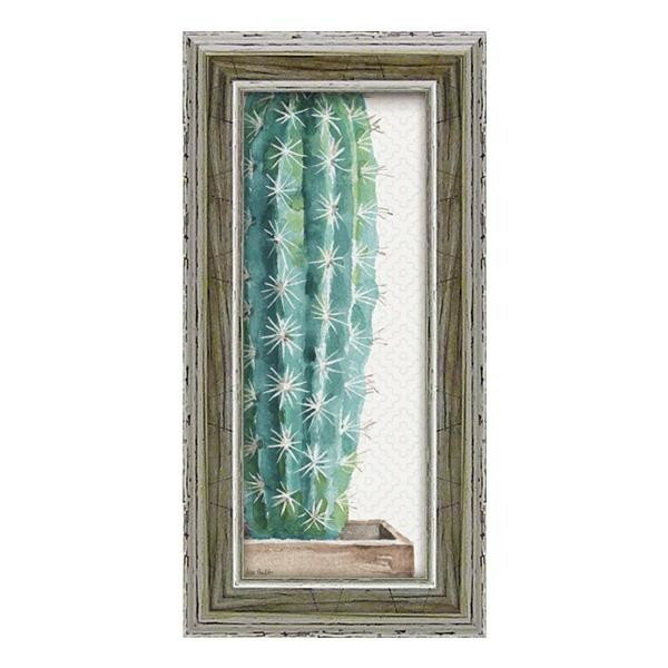 ユーパワー アートフレーム リサ オーディット 「カクタス グリーン1」 LA-03803