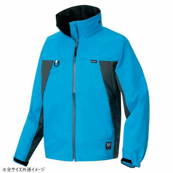 アイトス 全天候型ジャケット ブルー×チャコール 3L 56301