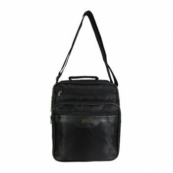 優美社　3M74-00　Partner （パートナー） 縦型ビジネスショルダーバッグ ブラック