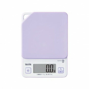 TANITA タニタ デジタルクッキングスケール ブルーベリーパープル KJ-114