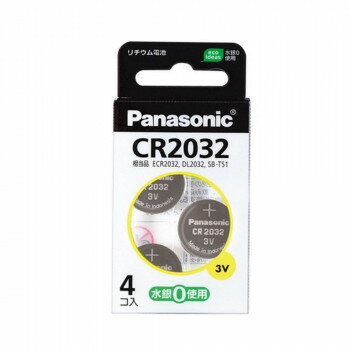 リチウムコイン電池 CR-2032/4H