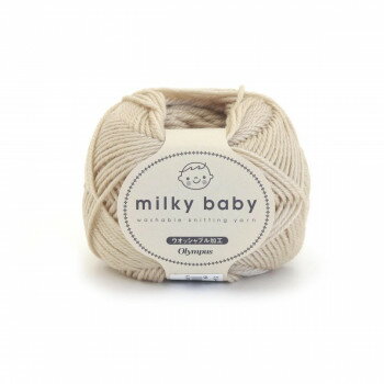 オリムパス 毛糸 ミルキーベビー 40g玉巻 8