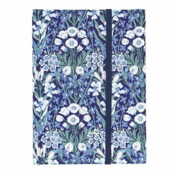 大西賢製販 Ripple×LIBERTY お薬手帳カードケース リバティ ブーケ ネイビー TKC16-LI05