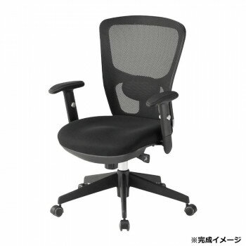 藤沢工業(TOKIO)　オフィスチェア　FCM-5A ブラック(3)