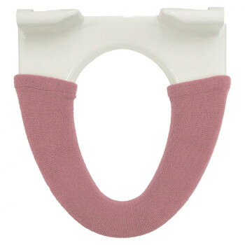 カラーショップ 洗浄暖房便座カバー スモークピンク　ヨコズナクリエーション