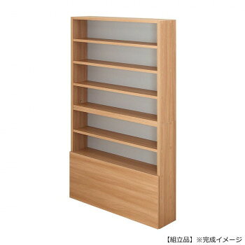 「北海道・沖縄・離島・一部地域へのお届けは別途送料を請求させていただきます。」「お客様都合でのキャンセルの場合、出荷前後にかかわらずキャンセル料などの手数料が発生いたしますので予めご了承ください。」「メーカーより取り寄せ商品のため、在庫状況によっては欠品・廃盤の可能性があります。あらかじめご了承ください。」幅79×奥行19cmの、CDに合わせた壁面収納ラック。一般的なサイズのCDを無駄なく収納できるスリムな木製本棚です。上段と下段を縦連結しての使用や上段と下段を分けて横並びでの使用や別の場所での使用も可能。マグネット式の着脱が簡単な扉付きで、日焼け防止や保管にもぴったり。付属のL字金具を設置すれば転倒防止で安全性がアップします。※大型連休の際は運送会社が運休するため、お届けまでにお日にちがかかる場合がございます。予めご了承ください。※大型商品は、お届け日時の確約を承る事ができません。(希望となります)サイズ個装サイズ：83.1×39.4×17.0cm重量(約)24500g個装重量：25200g素材・材質強化プリント紙化粧繊維板仕様お客様組立品棚板耐荷重:9kg【縦連結時】製品サイズ:幅79×奥行19×高さ138cm本体奥行:17.1cm、扉:1.4cm扉サイズ:78.5cm×35.1cm【分割時】製品サイズ:幅79×奥行19×高さ69cm本体奥行:17.1cm、扉:1.4cm※扉は分割した場合に下段分のみ設置できます。【製品内寸】幅75×奥行14.5cm(8段)個口数:1梱包サイズ:83.1×39.4×17cm梱包重量:25.5kg生産国日本fk094igrjs