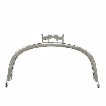 INAZUMA イナズマ 口金(板ネコ) (約)横12×高さ7.5cm BK-1282S