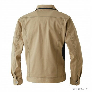 桑和 3042-00 長袖ブルゾン Lサイズ ライトブラウン(87) SOWA