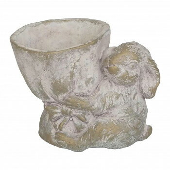 MURATAYA オーナメント 置物 ラビットガーデンブーケS 1778