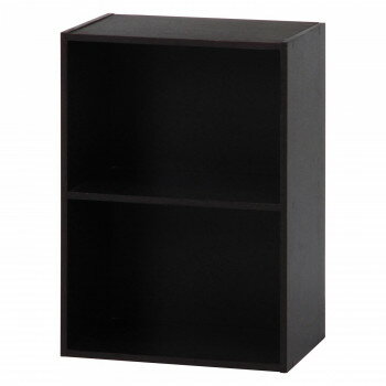 不二貿易　（C/D:96503） カラーボックス2段 BR