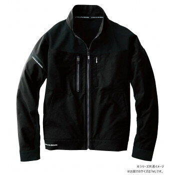 桑和 8042-00 長袖ブルゾン Mサイズ ブラック(4) G.G.