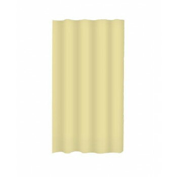 シャワーカーテン　ブリーズ　無地タイプ　幅130×高さ150cm　ベージュ