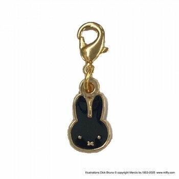 ゾーウィー ミッフィー タイニーチャーム miffy face ブラック 1042