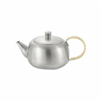 翠 ステンレス急須 横手 0.5L　YJ2893