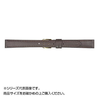 MIMOSA(ミモザ) 時計バンド EMカーフ 11mm ダークブラウン (美錠:銀) CEM-B11