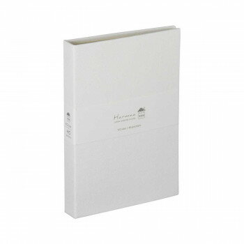 ナカバヤシ　ハルマー　ポケットアルバム　KG判40枚　ホワイト　A-HRKP-201-W