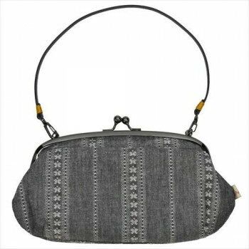 「北海道・沖縄・離島・一部地域へのお届けは別途送料を請求させていただきます。」「お客様都合でのキャンセルの場合、出荷前後にかかわらずキャンセル料などの手数料が発生いたしますので予めご了承ください。」「メーカーより取り寄せ商品のため、在庫状況によっては欠品・廃盤の可能性があります。あらかじめご了承ください。」おしゃれながま口タイプの2WAYショルダーバッグです。2種類のベルトが付いており、手提げにもショルダータイプにも。外側にポケットが付いて必要なものがさっと取り出せます。少し大きめで見た目以上の収納力。※商品の写真は、なるべく実物に近い状態になるよう努力しておりますが、光の具合やパソコンのモニターの種別、環境によっては、見え方が実際のものと多少異なって見える場合もございますので、ご了承ください。※柄物は商品により柄、模様の出方が、掲載商品画像と現物で異なる場合がございます。※水や汗等により色落ちすることがありますので、ご注意下さい。※バックや周囲のものとの摩擦や引っかかりに気をつけて下さい。※生産工場で品質管理、検品を行うなど品質向上に努めています。※若干のほつれや多少サイズの誤差が生じる場合があります。あらかじめご了承くださいますようお願いいたします。サイズ約W26×H14×D4cm、手さげベルト:約460mm、ショルダーベルト:約1130〜1360mm(6段階調整可能)個装サイズ：25.6×15.6×4.6cm重量個装重量：240g素材・材質表生地:日本製生地口金:スチール手提げベルト・ショルダーベルト:合皮付属品手さげベルトショルダーベルト生産国中国fk094igrjs