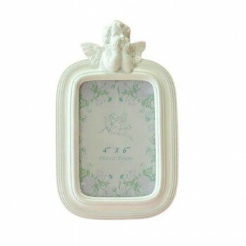 アクロスシーズ エンジェルフォトフレーム ホワイト LCD-1246W