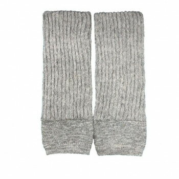 グローバル・ジャパン 湯たんぽみたいなあったかレッグウォーマー 杢グレー