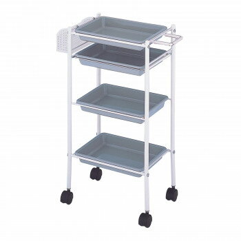 サロン向け C-305 トレーワゴン シルバー 13518