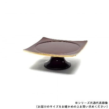 木質供物膳 タメ(フチ金) 3.5寸