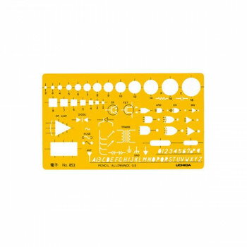 テンプレート No.853 電子定規 1-843-0853