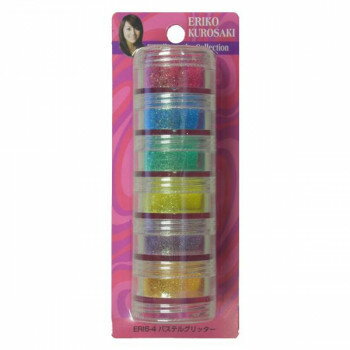 ビューティーネイラー エリコジュエリーコレクション 6段タワー ERI6-4 パステルグリッター