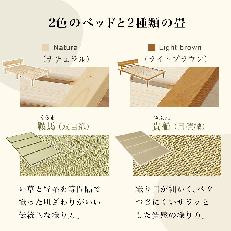 畳ベッド ベッド すのこ ダブル 畳 すのこベッド 畳マットレス コンセント ダブル...