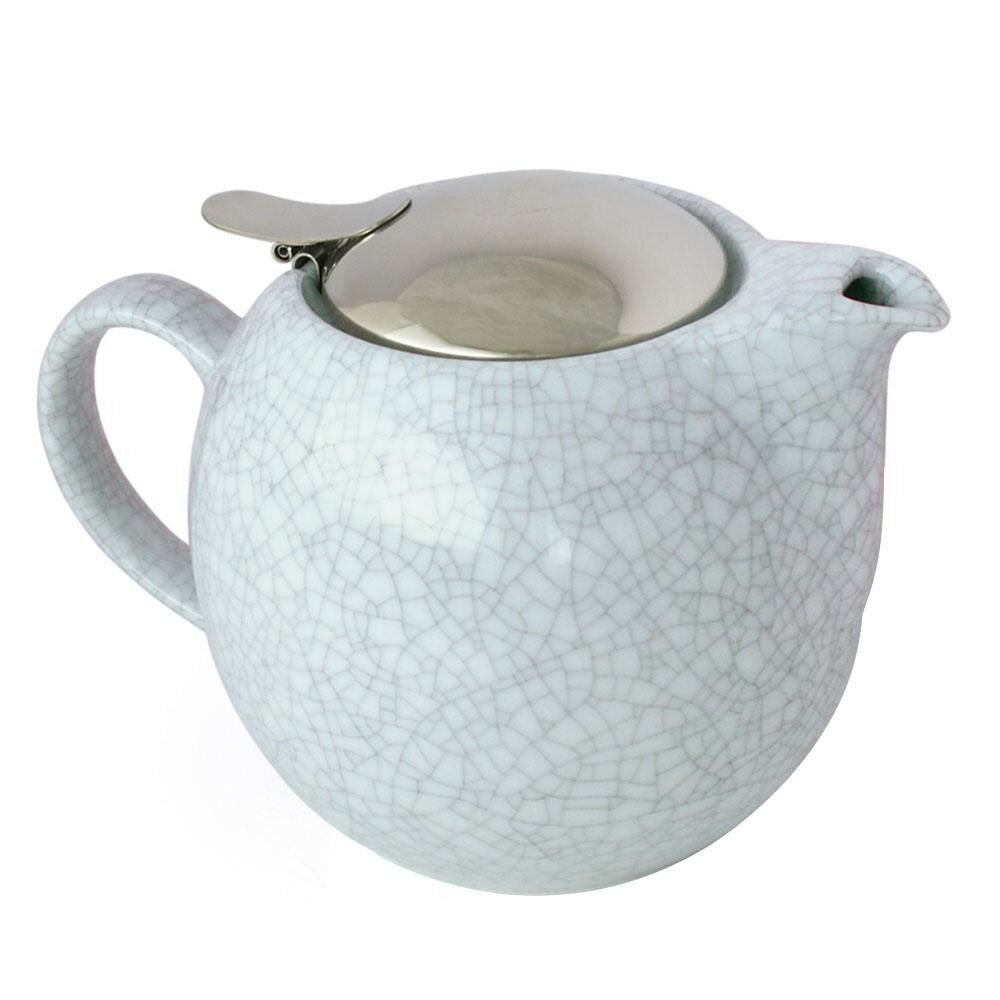 ZERO JAPAN ユニバーサルティーポット5人用 クラックルカラーズ BBN-04 SKL・クラックルラベンダー