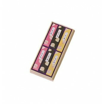 奥野晴明堂 和花（桜・紅梅・花みずき） 短寸6箱入 桐箱入り