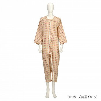 竹虎 ソフトケアねまき両開きファスナー 3シーズン　106422・だいだい・S