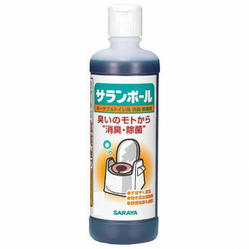 サラヤ トイレ用消臭・除菌剤 サランポール 500ml 51548