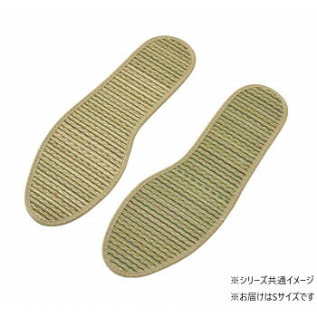 楽天QUOLIい草インソール 女性用 Sサイズ NA ストライプ柄 不織布タイプ 21-114s1