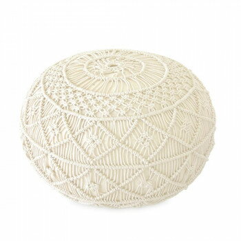 クッション　プフ　マクラメ 14219860087