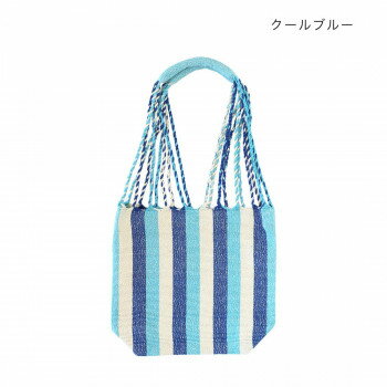 マチ付きトート メランジラヤ クールブルー 15623550487