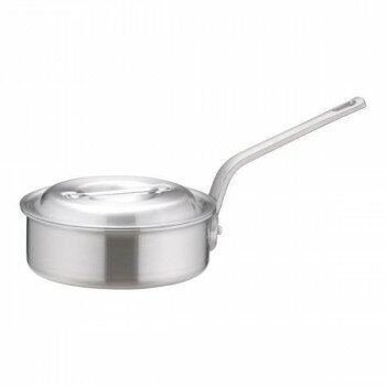 アカオアルミ　アルミDON片手浅型鍋　18cm　AKT20018