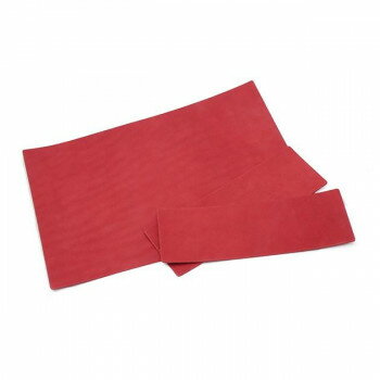 サドルレザー 文庫本カバーキット(見返し別タイプ) 赤 Pkit271-07