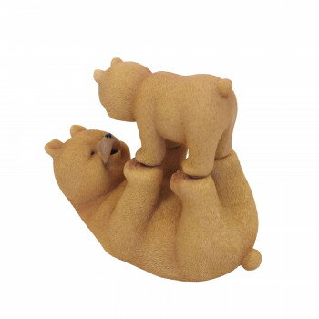 村田屋産業 オブジェ レジンダッドベアー高い高い 32004