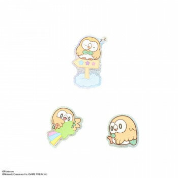 ポケットモンスター ポケピース モバイルステッカー モクロー POKE-925D