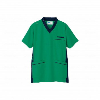 自重堂 WHISEL 男女兼用スクラブ WH11685 エメラルドグリーン L WH11685 200004