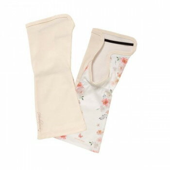 UVカットハンドカバー 花柄 Floral-Greige HC-FLR03