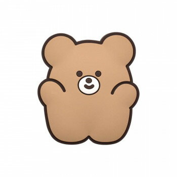 ピージーデザイン ころまるさんラバークリップ(コロマルサンラバークリップ) マロン